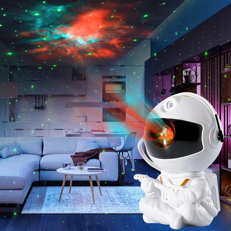 Astronaut Star Projector Ambient Night Light