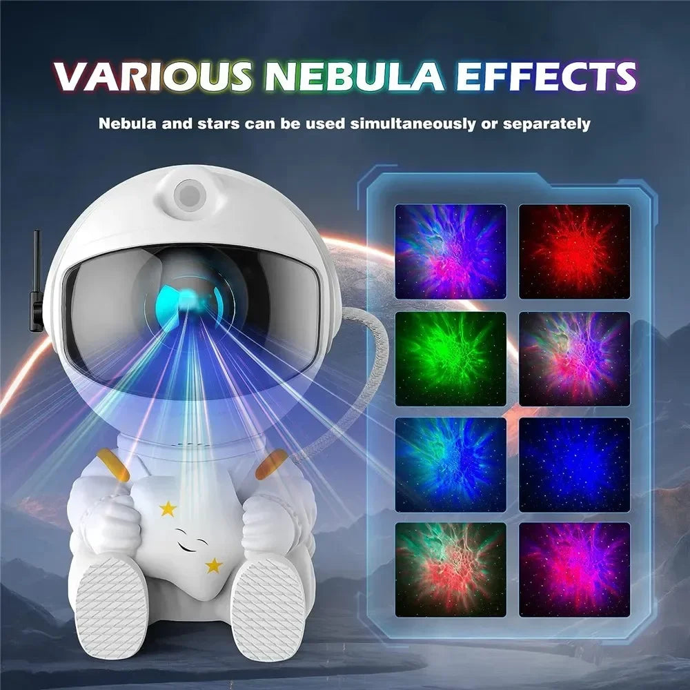 Astronaut Star Projector Ambient Night Light